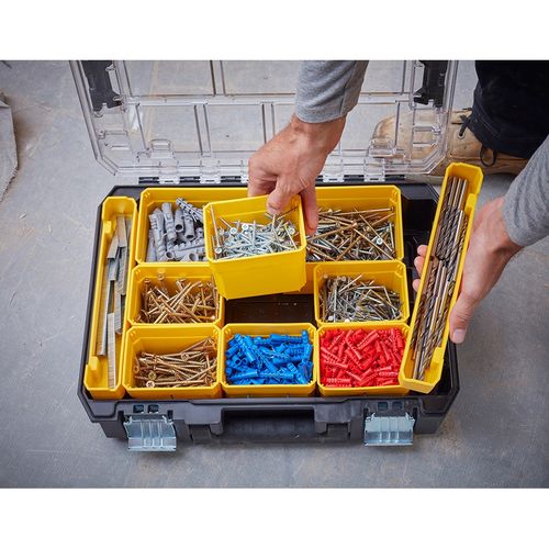 STANLEY PRO-STACK TSTACK ORGANIZER Z 10 PRZEGRODAMI FATMAX 7.8 FMST82967-1 na Arena.pl