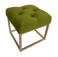 Pufa CHESTERFIELD LOFT ławka postawa złota BL75