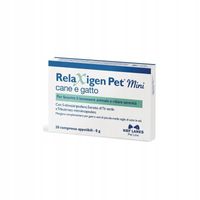 Relaxigen pet mini cane e gatto NBF Lanes 20 tabletek - spokój Twojego kota