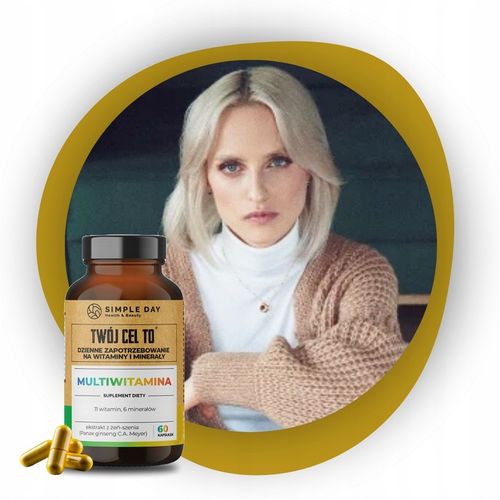MULTIWITAMINA TWÓJ CEL TO - WITAMINY I MINERAŁY WITALNOŚĆ ZDROWIE 60 KAPS. na Arena.pl