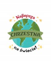 Plecak Dla Chrzestnej Sportowy Szkolny Worek Torba Z Nadrukiem Ze Zdjęciem