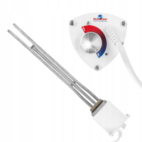 GRZAŁKA ELEKTRYCZNA Z TERMOSTATEM DO BOJLERA GZ 5/4" 3KW 3000W 230V DIAMOND
