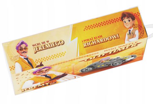 Marioinex Waffle Mini Samochody Old Timer, Jeremy, 50 el, Grey wyścigi 2w1 na Arena.pl