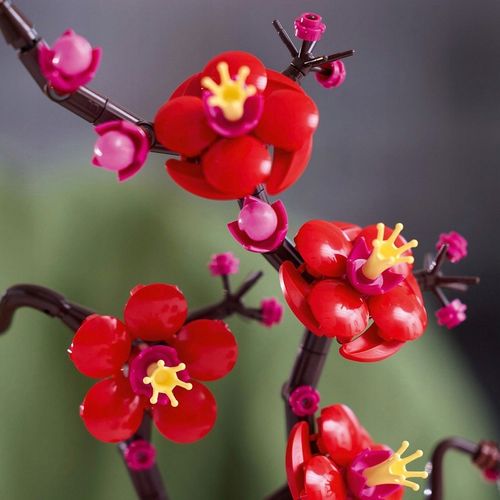 LEGO ICONS Kwiat Śliwy 10369 - Kwiaty dla Dziewczyny Klocki + Torba prezent na Arena.pl