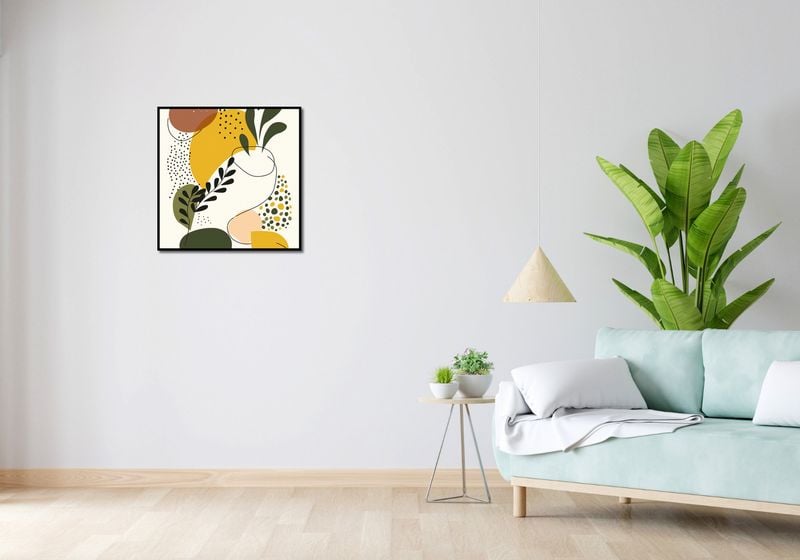 Plakat 60x60cm Botaniczne Impresje zdjęcie 4