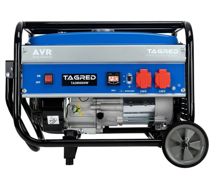 AGREGAT PRĄDOTWÓRCZY PRĄDU TAGRED 2800W AVR KOŁA zdjęcie 4