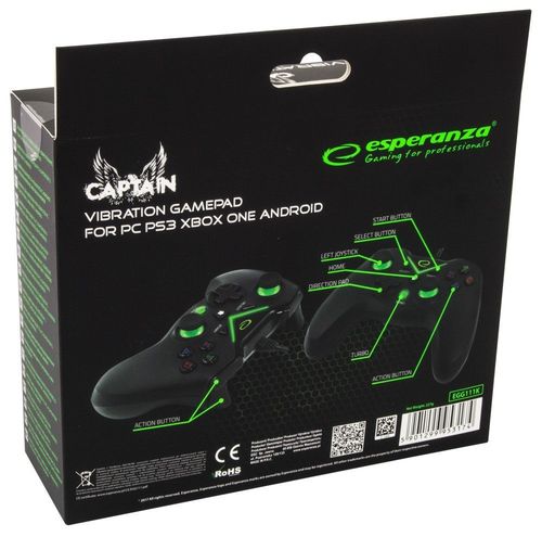 GAMEPAD PC/PS3/XBOXONE/ANDROID USB CAPTAIN na Arena.pl