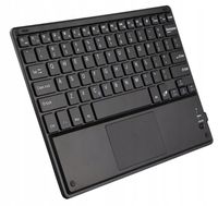 KLAWIATURA BEZPRZEWODOWA BLUETOOTH TOUCHPAD do SAMSUNG APPLE LENOVO XIAOMI