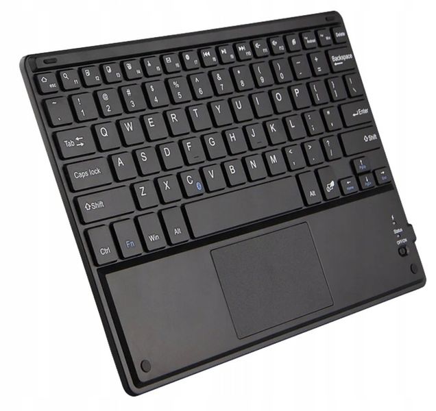 KLAWIATURA BEZPRZEWODOWA BLUETOOTH TOUCHPAD do SAMSUNG APPLE LENOVO XIAOMI zdjęcie 1