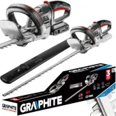 ELEKTRYCZNE NOŻYCE AKUMULATOROWE DO ŻYWOPŁOTU 51cm 18V GRAPHITE 58G032