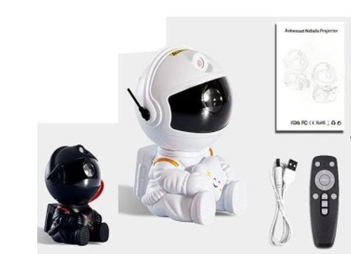 Lampka nocna dla dzieci projektor gwiazd astronauta z gwiazdką na pilot na Arena.pl