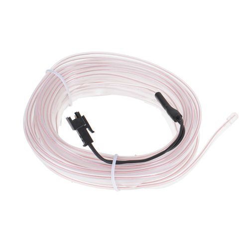 Taśma Ambient Oświetlenie Ambientowe do Auta LED Światłowód Taśma 5m Biała na Arena.pl