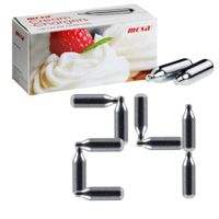 NABOJE N2O DO BITEJ ŚMIETANY 24 SZTUKI DO SYFONU MOSA HENDI ISI KAYSER