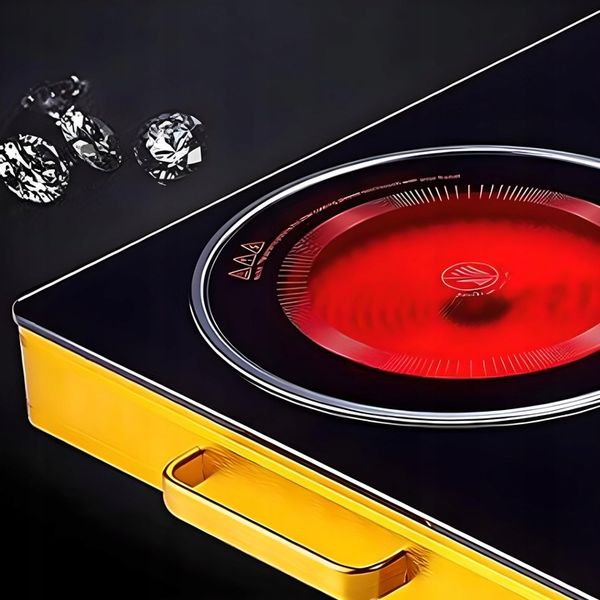 KUCHENKA PŁYTA GRZEWCZA PODWÓJNA DWUPALNIKOWA PRZENOŚNA 4000W ELEKTRYCZNA zdjęcie 6