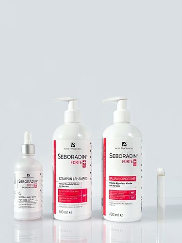 Kuracja przeciw wypadaniu włosów Seboradin FORTE 14 x 5,5 ml na Arena.pl