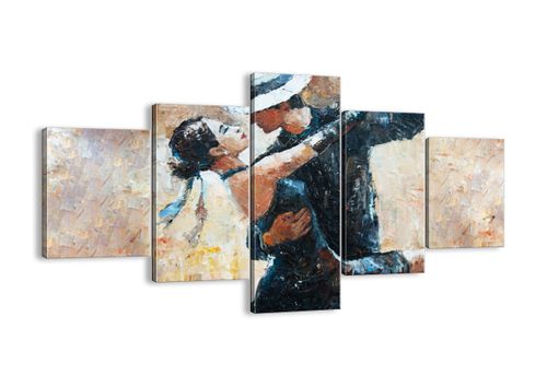 Obraz Na Płótnie - Tancerze Tango - 125X70 Cm - Ea125X70-3773 na Arena.pl