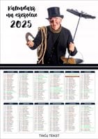 KALENDARZ kominiarski kalendarz kominiarza 2025 200 szt duży wybór wzorów