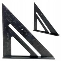 Kątownik ciesielski stolarski 180 mm aluminiowy budowlany