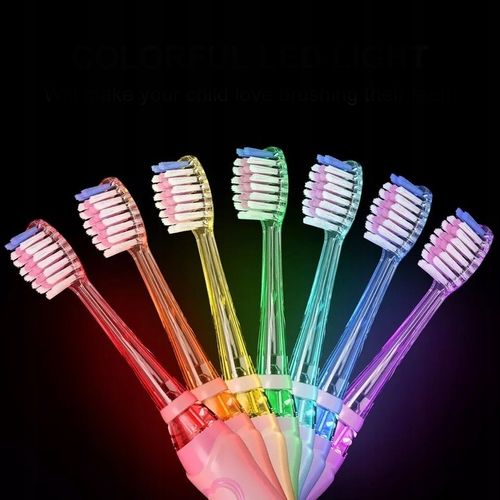 Soniczna Szczoteczka do Zębów dla Dzieci SEAGO SG-977 Zielona 4 na Arena.pl