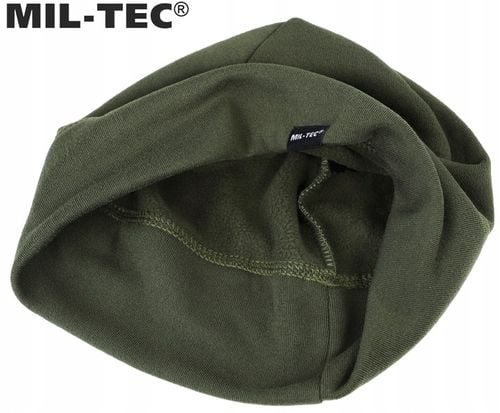 CZAPKA ZIMOWA TERMOAKTYWNA SPORTOWA MIL-TEC BEANIE SOFT POLAROWA OLIVE na Arena.pl