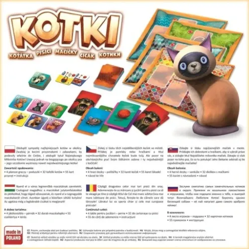 Trefl Gra planszowa Kotki na Arena.pl