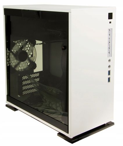 OBUDOWA PC MINI TOWER WHITE GAMING USB LED OKNO BIAŁA na Arena.pl