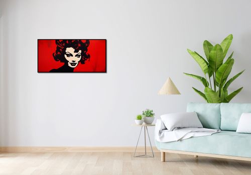 Plakat 91,3x44,5cm Czerwona Diablica na Arena.pl