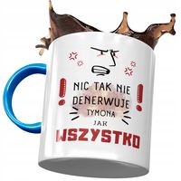 Kubek Błękitny Dla Tymona Kolegi Męża Na Prezent Z Nadrukiem Ze Zdjęciem