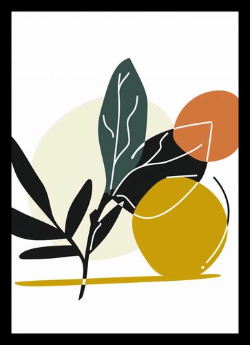 Plakat 42x59,4cm Elegancka Flora na Arena.pl