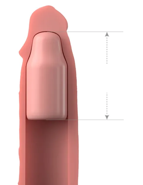 Przedłużka Penisa 3" Silicone Mega X-Tension zdjęcie 3