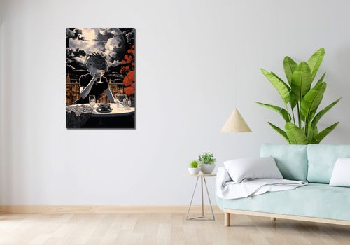 Obraz 60x90cm Wieczorne Toasty na Arena.pl