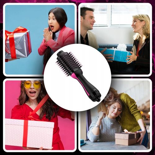 SZCZOTKA SUSZARKA 4W1 WŁOSÓW PROSTOWNICA LOKÓWKA Duża Moc 1000W Szybka na Arena.pl