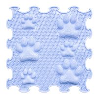 mata sensoryczna Łapki 30x30cm błękitny