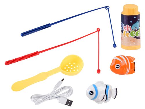 MAGICZNE AKWARIUM LAMPKA Z MAGNETYCZNYMI RYBKAMI na Arena.pl