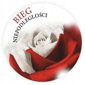 MEDAL PLEXI z TWOIM NAPISEM nadrukiem UV PATRIOTYCZNY bieg niepodległości