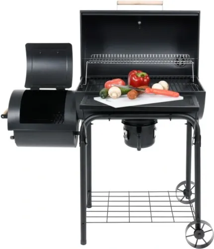 GRILL WĘGLOWY OGRODOWY WĘDZARNIA XXL RUSZT LUND na Arena.pl