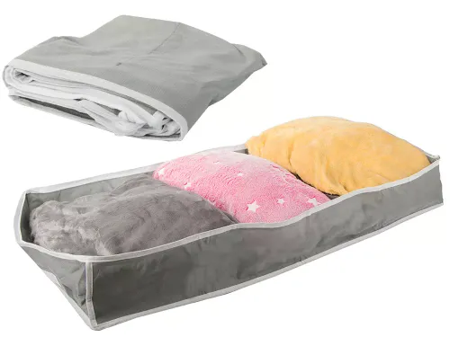 Pojemnik pudełko do szafy organizer pod łózko na suwak duży na buty pościel na Arena.pl