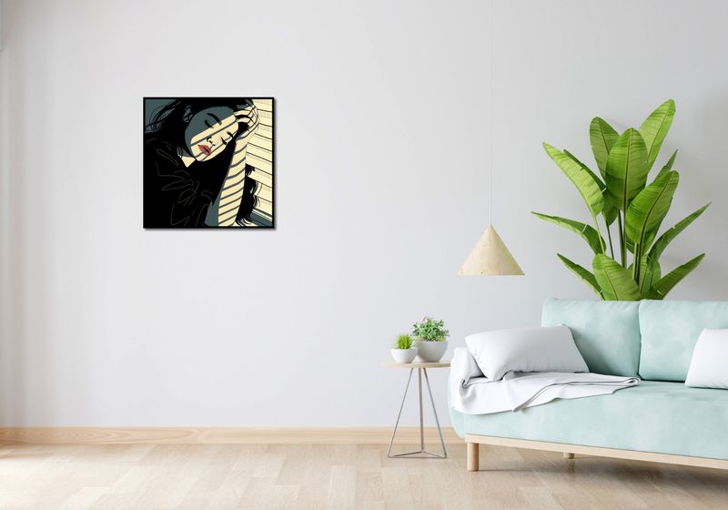 Plakat 60x60cm Zamysł zdjęcie 4