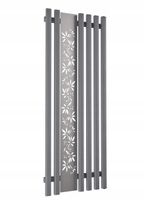 Grzejnik dekoracyjny FLOWER 160x60 ANTRACYT