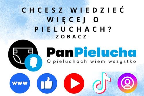 Pieluszka Wielorazowa OTULACZ PUL PIESKI NIEBIESKIE Pieluszki NappiMe na Arena.pl