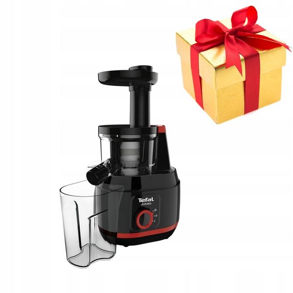Wyciskarka wolnoobrotowa do owoców warzyw TEFAL cicha kompaktowa zdjęcie 1