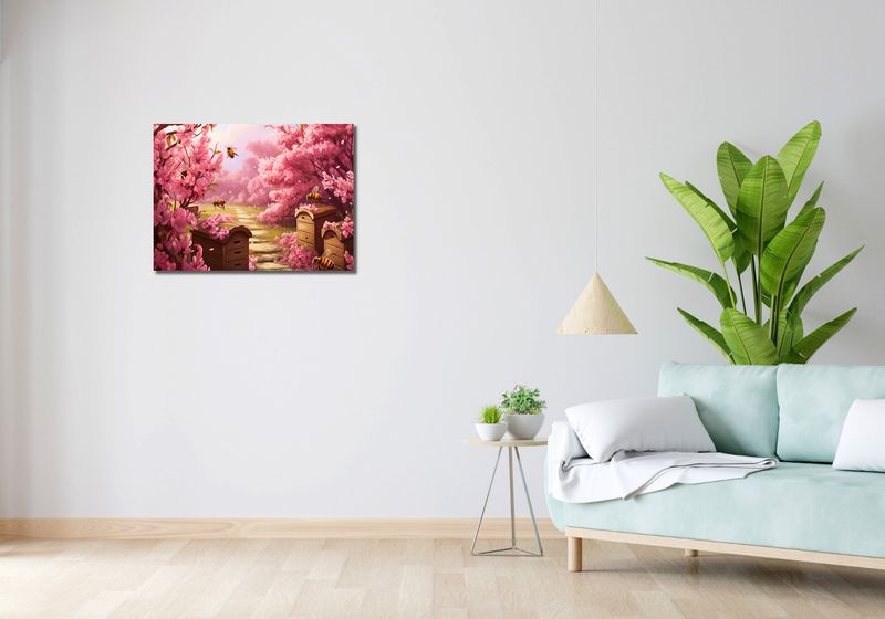 Obraz 70x50cm Życie w Ulach zdjęcie 2