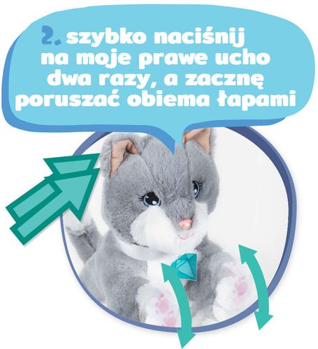 Interaktywna Maskotka Kotek Bella na Arena.pl