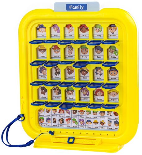 Gra Rodzinna Pamięciowa Edukacyjna "Zgadnij Kto?" 4 Plansze Tablica Karty na Arena.pl