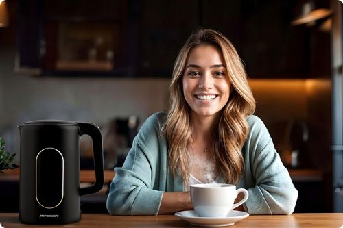 CZAJNIK ELEKTRYCZNY REGULACJA TEMPERATURY 2200W PANEL DOTYKOWY 1,7L na Arena.pl