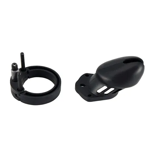 zestaw pasów cnoty denial silicone chastity cage set black brutus na Arena.pl