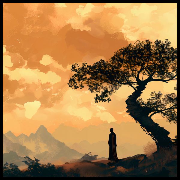 Plakat 90x90cm Zen zdjęcie 2