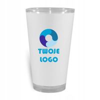 Szklanka Latte Duża nadruk TWOJE LOGO NAPIS gadżet firmowy