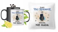 Dla Vice Kierownika Zestaw Kubek Magiczny + Poduszka Z Nadrukiem Ze Zdjęcie