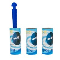 TG56541 ROLKA WAŁEK DO CZYSZCZENIA UBRAŃ 3 WKŁADY SIERŚCI